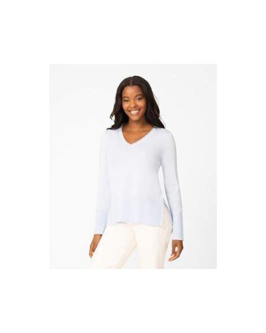Melissa Paige Women's  V-Neck Wide-Hem Wide-Cuff Sweater
