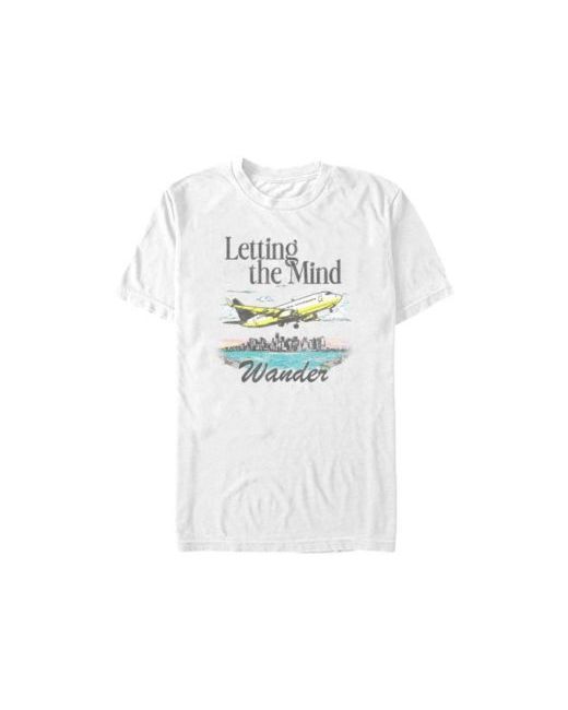 Fifth Sun Men's White Generic Attitude Graphic T-Shirt