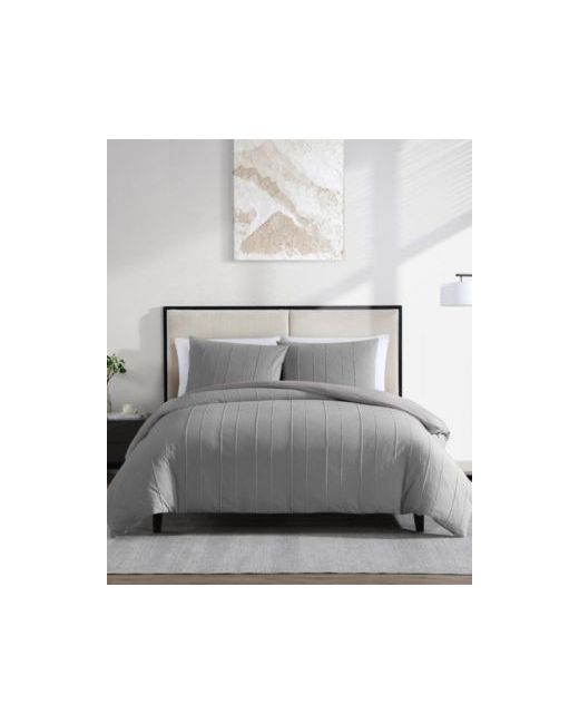 Vera Wang   Woven Tucks Jacquard Comforter Set