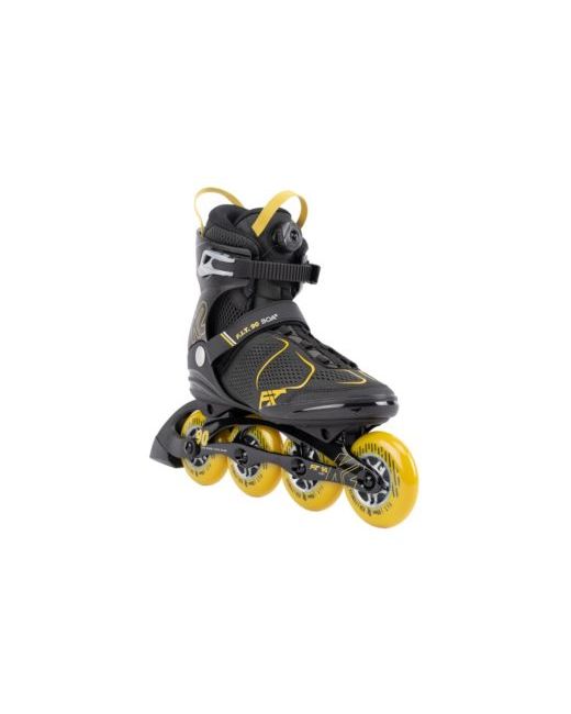 K2 F.I.T. 90 Boa Mens Inline Skates Mustard  Di Colore Grigio