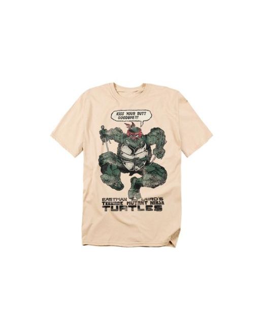 Teenage Mutant Ninja Turtles Raph Kiss Your Butt Goodbye T-Shirt Da Women Di Colore Beige