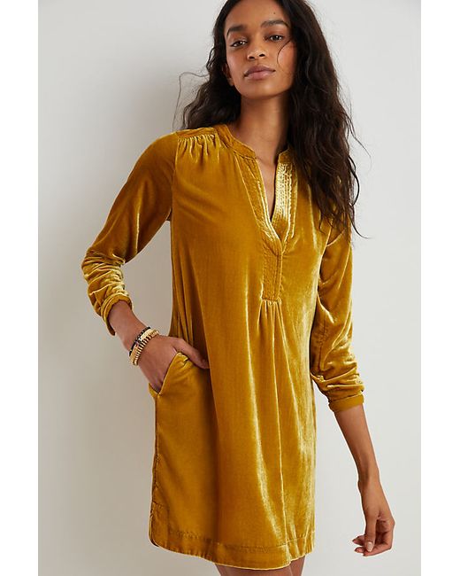 Melody velvet tunic dress Outlet