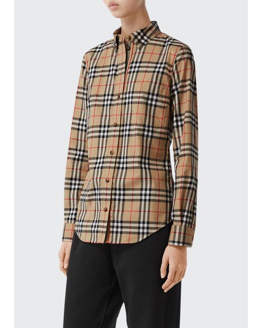 Burberry Shirts for Women | Online Sale up to 70% off | Stylemi