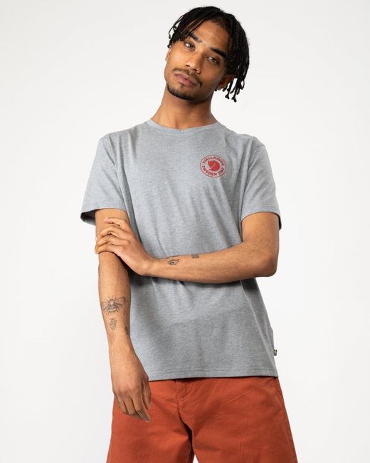 Fjallraven Men's Gray 1960 Logo T-Shirt Colour