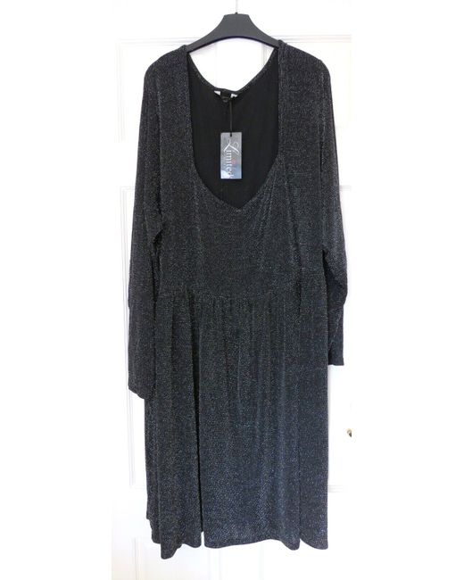 Yours Women's  Bnwt Glitter Tunic Dress 30/32 30 32 May Fit 34 36 38 40 Xmas Party