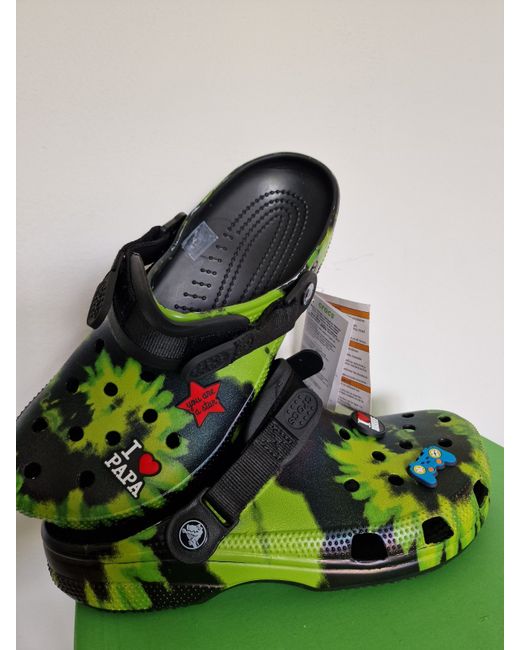 Crocs Women's  Classic Tie Dye Clogs M10 Euro 44