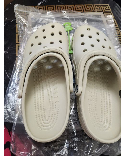 Crocs Women's  Classic Clog Bone Colour 6 Uk