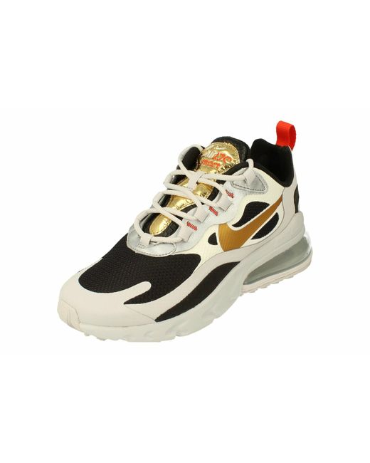 Nike Women's White React Air Max 270 Running Trainers Da4288 Sneakers Shoes