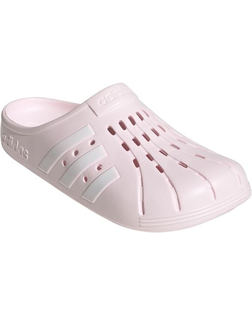 Adidas Women's Pink Brand New Adilette Clogs 8