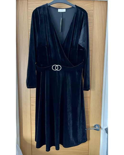 Yours Women's Black Dress 18 Bnwt
