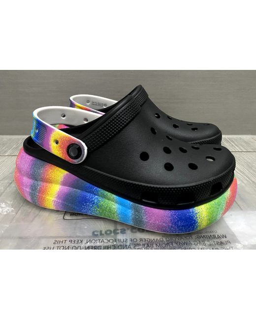Crocs Women's  New Classic Crush Spray Dye Clogs Uk 4