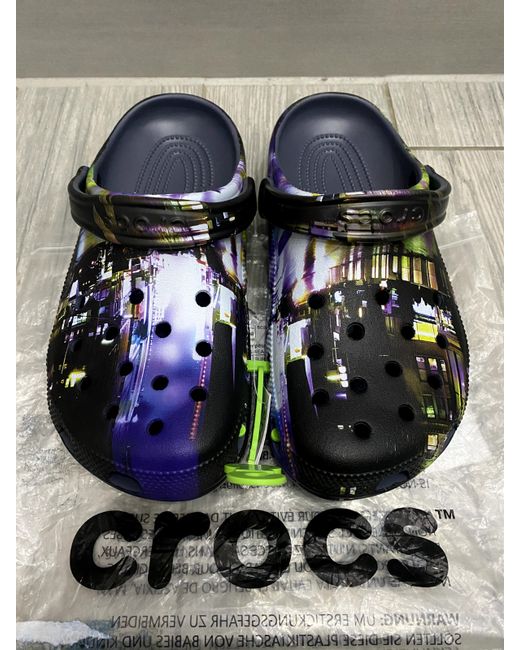 Crocs Women's  New Classic Meta Scape Clogs Uk 6