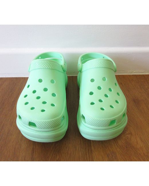 Crocs Women's Green New Mint Bae Platform Clog Uk 5 Eur 38