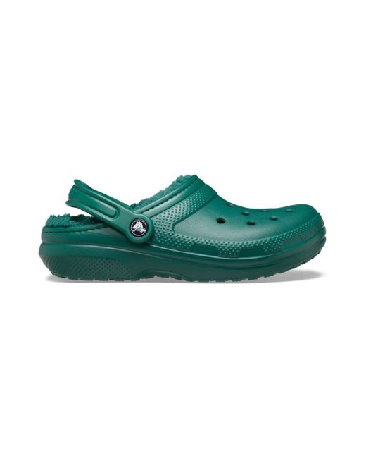 Crocs Women's Green Clog Sandals Classic Lined Slip On Uk M11 W12