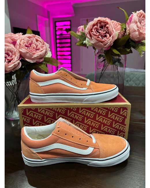Vans Women's  Brand New Old Skool Theory Sun Baked Colourway Original Full Box Uk 6