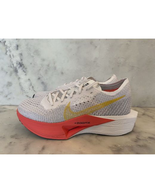 Nike Women's White Zoomx Vaporfly 3 Uk 4 Eu 37.5 Running Dv4130 101