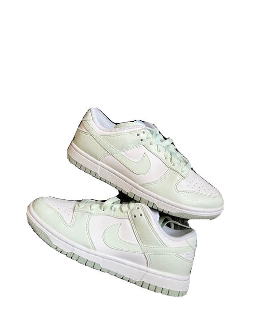 Next Women's White Dunk Low Nature Uk33.544.555.566.5 Mint.