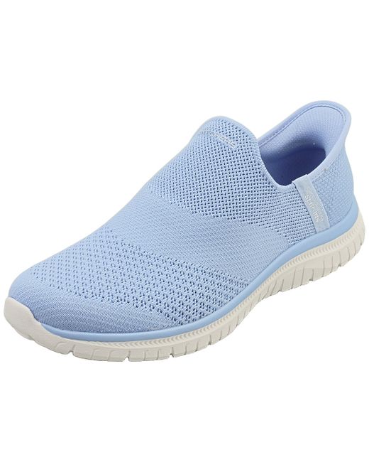 Skechers Women's  Virtue-Sleek Vegan Slip On Trainers Periwinkle 5 Uk