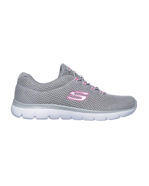 Skechers Women's  Summits 12985/Gyhp Ladies Memory Foam Slip On Athletic Training Sneaker