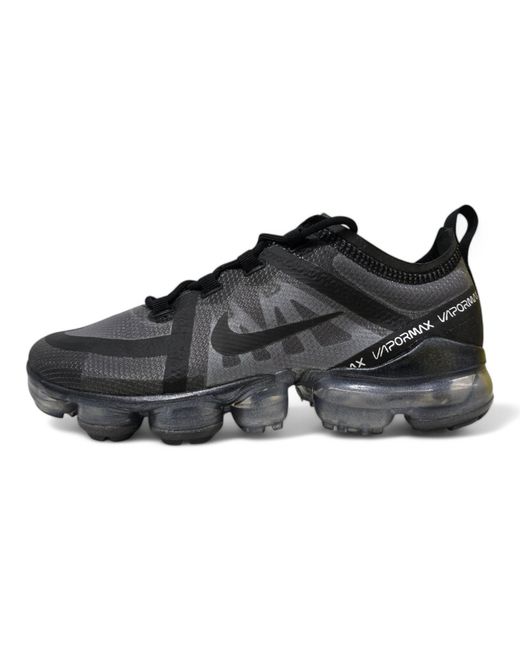 Nike Women's Black Air Vapormax 2019 Triple Trainers Ar6632 002