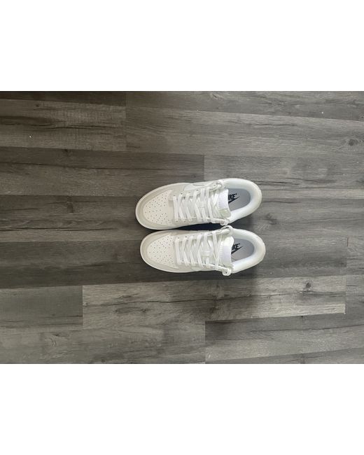 Nike Women's White Dunks Low Photon Dust