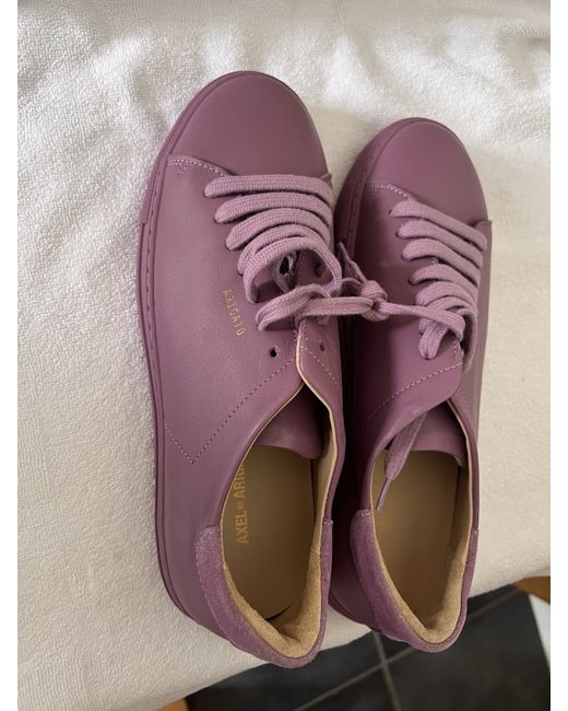 Axel Arigato Women's Purple Baskets Femme Chit Violet Sz41 Rrp210