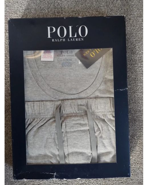 Polo Ralph Lauren Knit Short Sleeve Shirt And Shorts Set L Rrp 130 Da Men