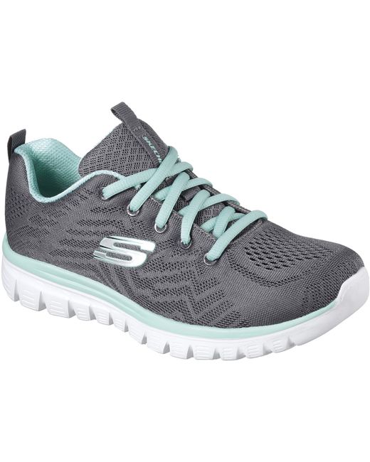 Skechers Women's  Graceful Get Connected Ladies Sports 12615 Lace Sneaker