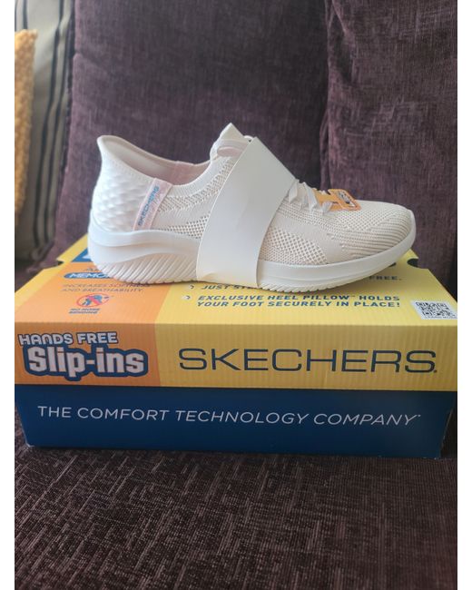 Skechers Women's  Slip Ins 4 Natural Bnib
