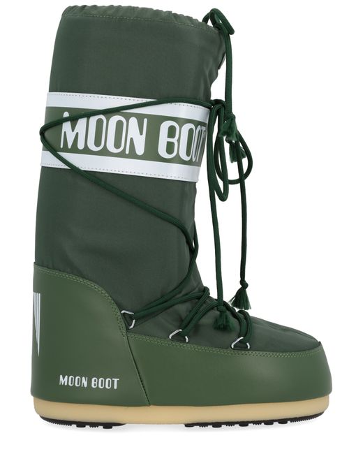 Moon Boot Icon Boot Da Women Di Colore Verde