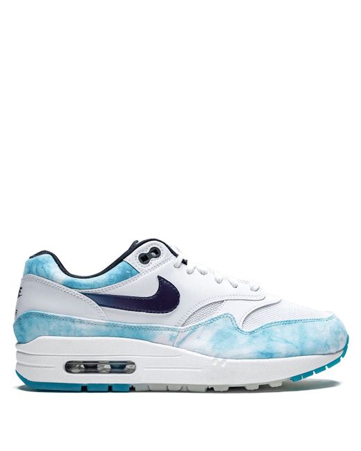 Nike Women's White Air Max 1 N7 Acid Wash Sneakers