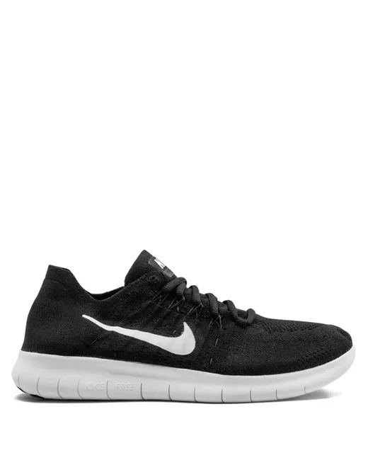 Nike Women's Black Free Rn Flyknit Sneakers