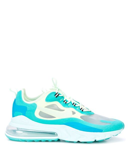 Nike Men's Blue Air Max 270 React Sneakers