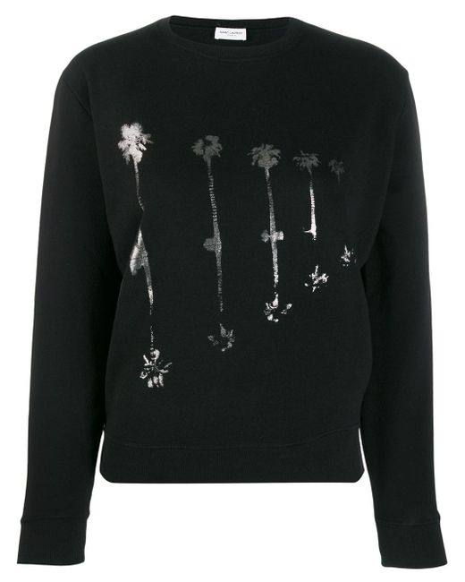 Saint laurent palm tree sweatshirt Clearance