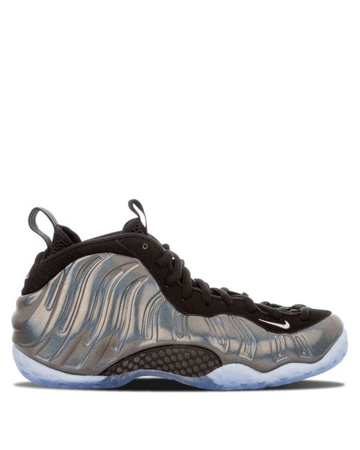 Nike Men's Silver Air Foamposite One Holograms Sneakers