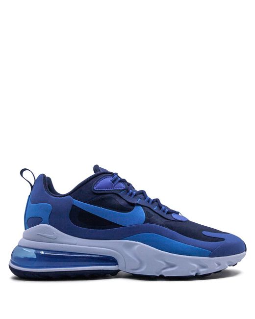 Nike Men's Blue Air Max 270 React Sneakers