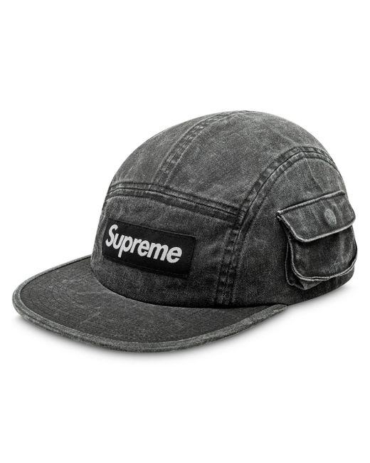 Supreme snap pocket camp cap in Blue | Stylemi