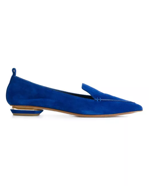 Nicholas Kirkwood Women's Blue Beya Loafers