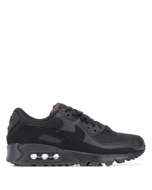 Nike Women's Black Air Max 90 Sneakers