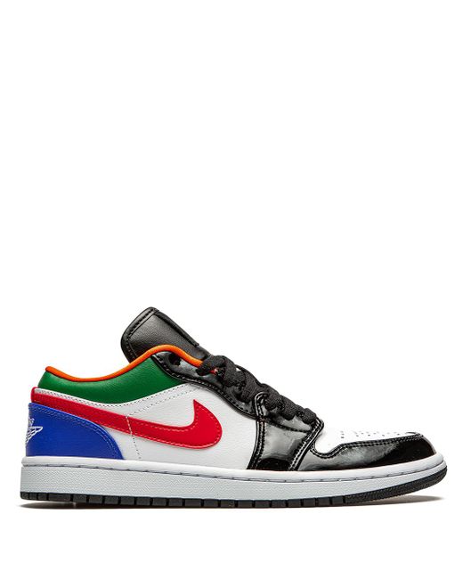 Jordan Women's White Air 1 Low Se Multi Sneakers