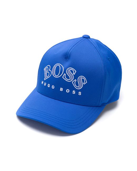 embroidered baseball | cap Stylemi in Blue logo Boss