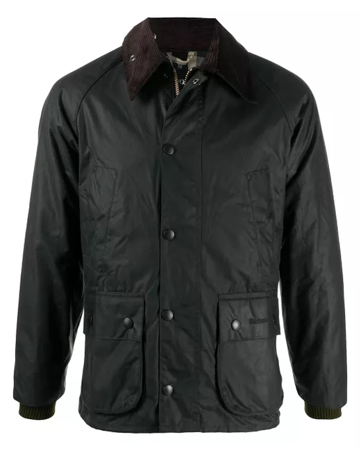 Barbour Bedale Waxed Jacket Da Women Di Colore Verde
