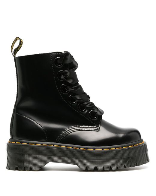 Dr. Martens Sinclair Zip-Up Boots Da Women Di Colore Nero