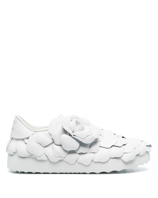 Valentino Garavani Atelier Shoes 03 Rose Edition Sneakers Da Women Di Colore Bianco