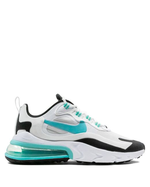 Nike Men's White Air Max 270 React Sneakers