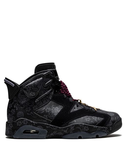 Jordan Women's Black Air 6 Retro Sd Singles Day Sneakers