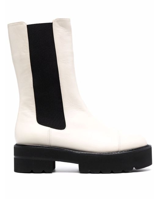 Stuart Weitzman Women's  55mm Chunky Leather Boots