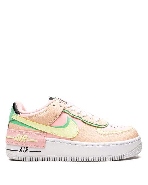 Nike Women's Pink Air Force 1 Shadow Arctic Punch Sneakers
