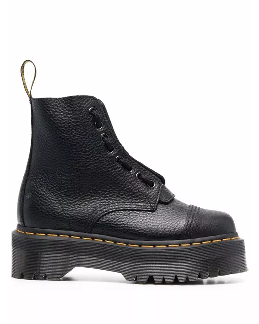 Dr. Martens Sinclair Platform Boots Da Women Di Colore Nero
