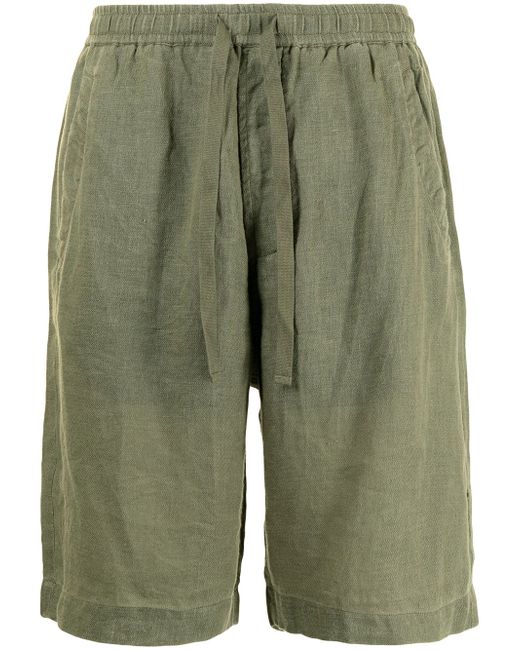 Maharishi straight-leg drawstring shorts - Green